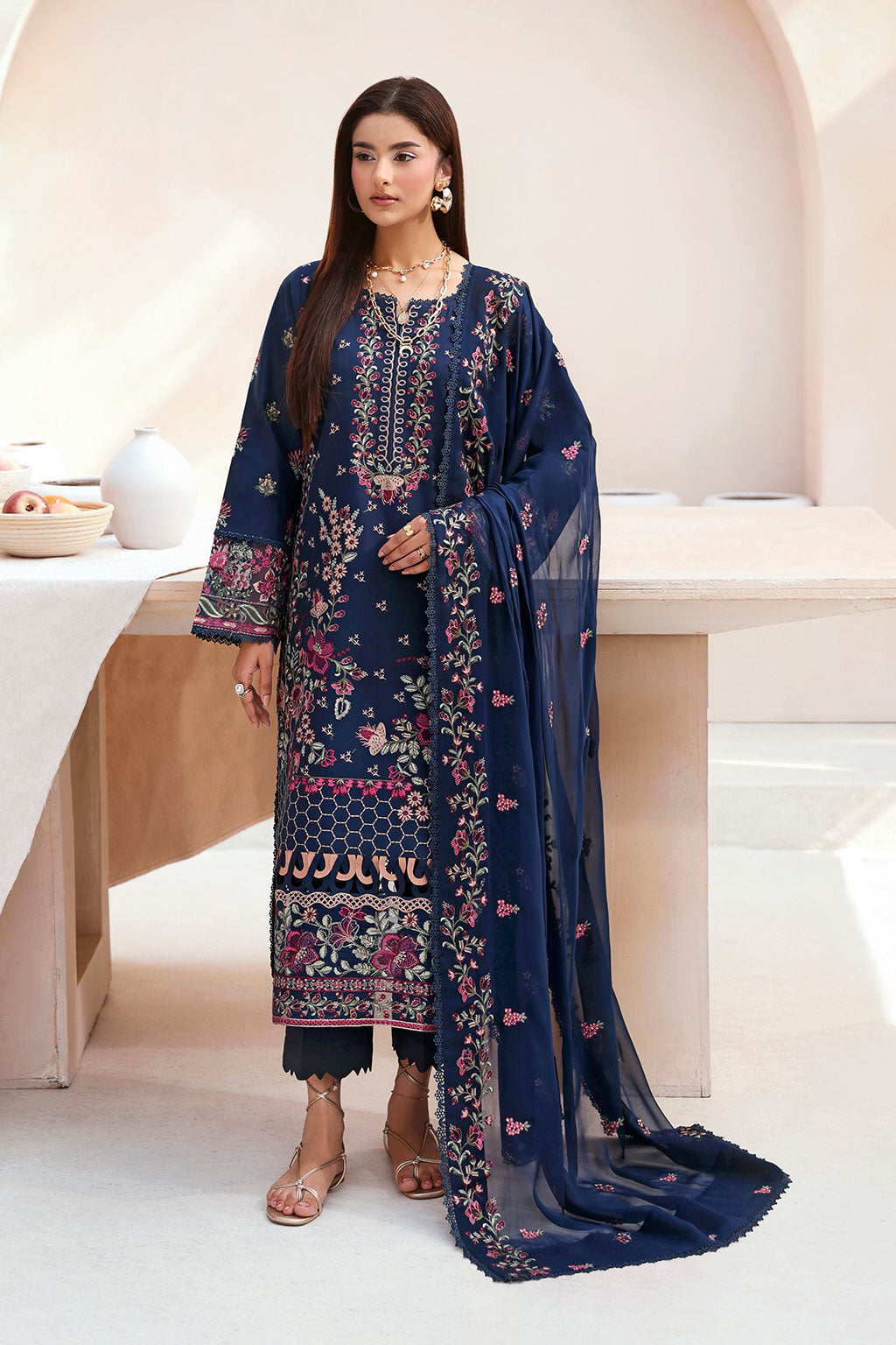 Ramsha | Ghazal Luxury Lawn | G-505, image 5