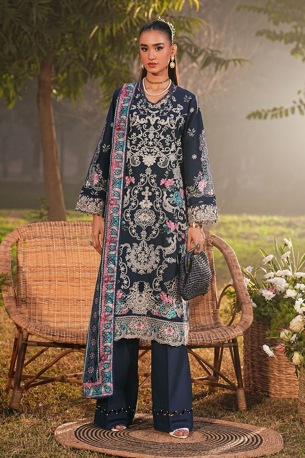 Ramsha | Ghazal Lawn | G-606, image 6