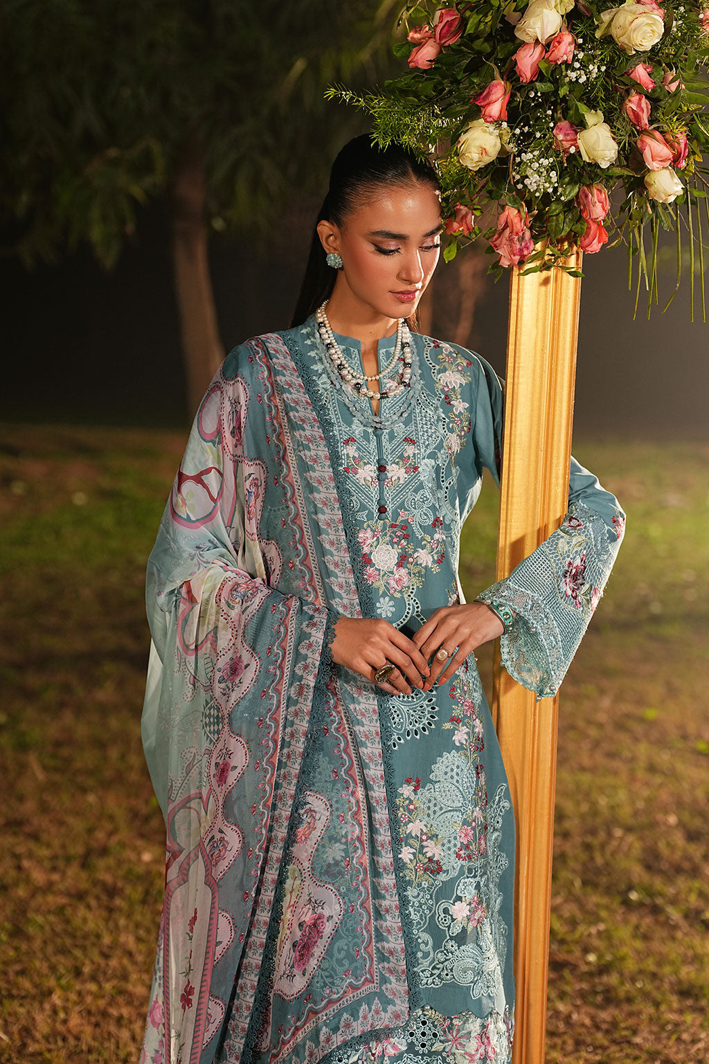 Ramsha | Ghazal Lawn | G-607, image 5