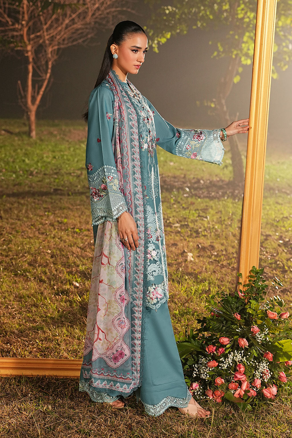 Ramsha | Ghazal Lawn | G-607, image 4