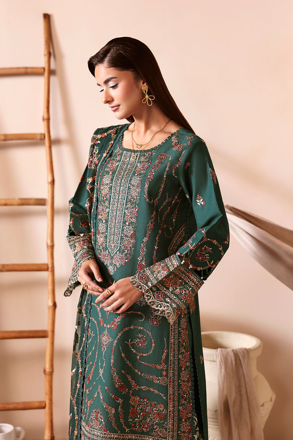 Ramsha | Ghazal Luxury Lawn | G-507, image 4