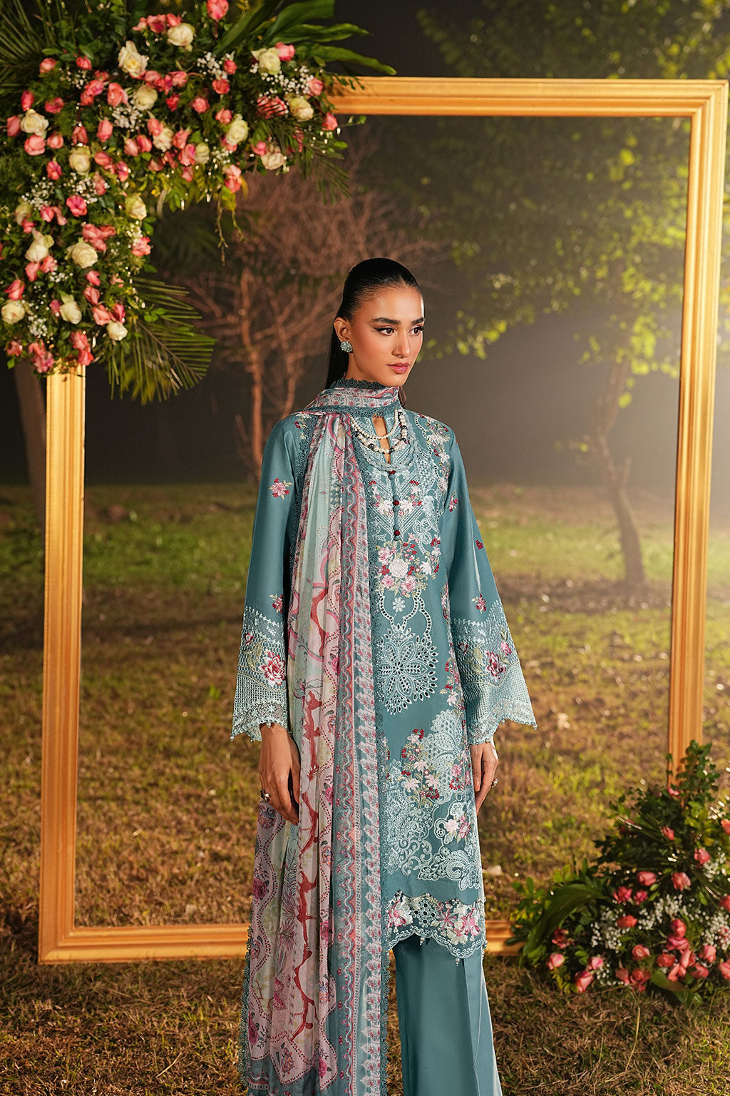 Ramsha | Ghazal Lawn | G-607, image 3