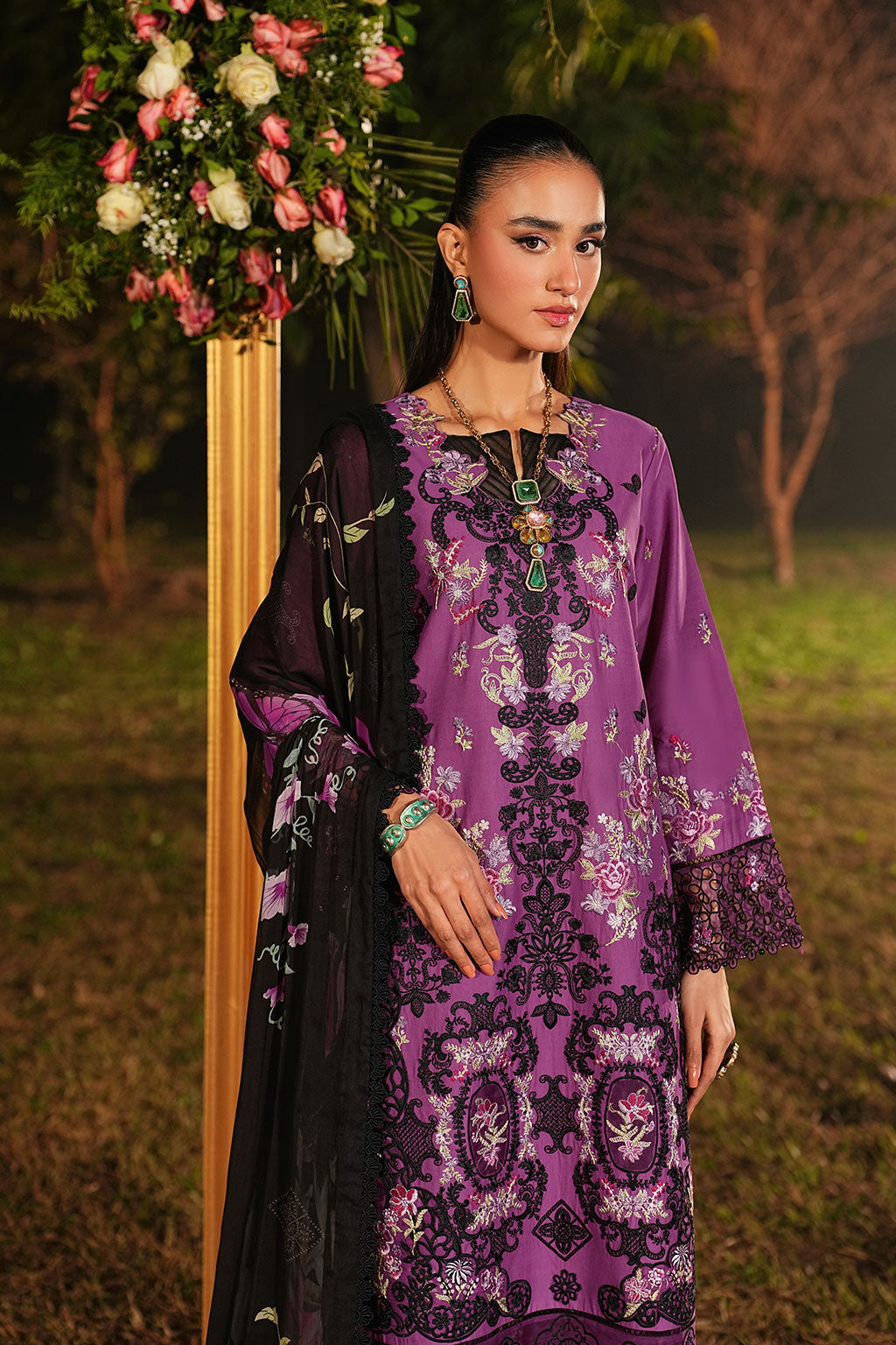 Ramsha | Ghazal Lawn | G-608, image 4