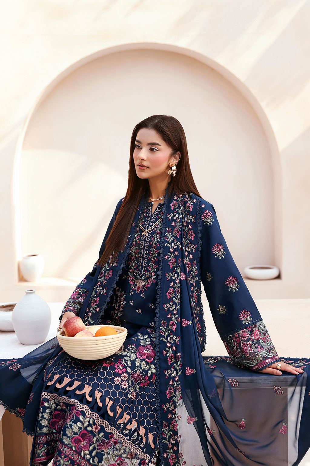 Ramsha | Ghazal Luxury Lawn | G-505, image 6