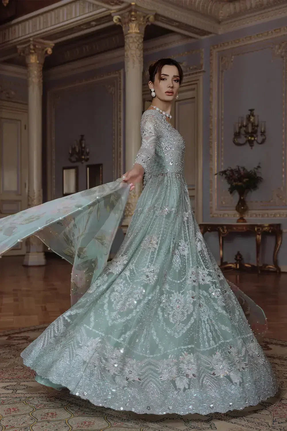 Saira Rizwan | Lumiere Festive 23 | SR-07 -  Saira Rizwan Bridal - Original Designer Dress - House of Maryam