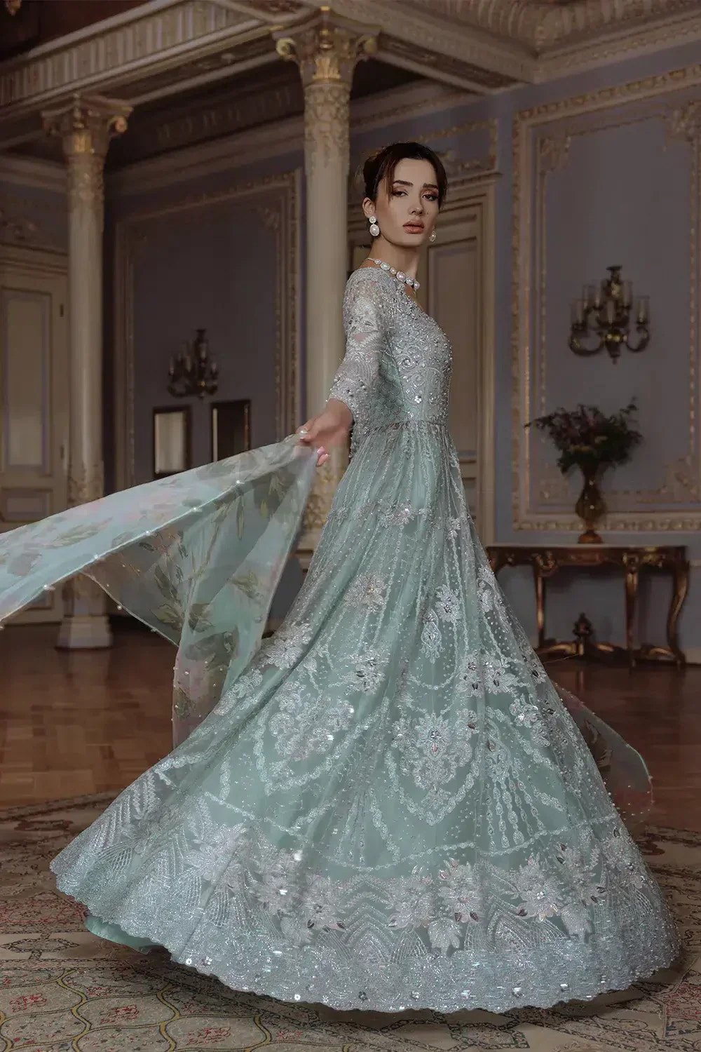 Saira Rizwan | Lumiere Festive 23 | SR-07 -  Saira Rizwan Bridal - Original Designer Dress - House of Maryam