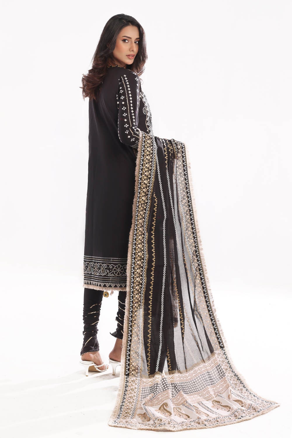 Gul Ahmed | Chunri Lawn 25 | CL-52407 -  Gul Ahmed Ladies Clothes - Original Designer Dress - House of Maryam