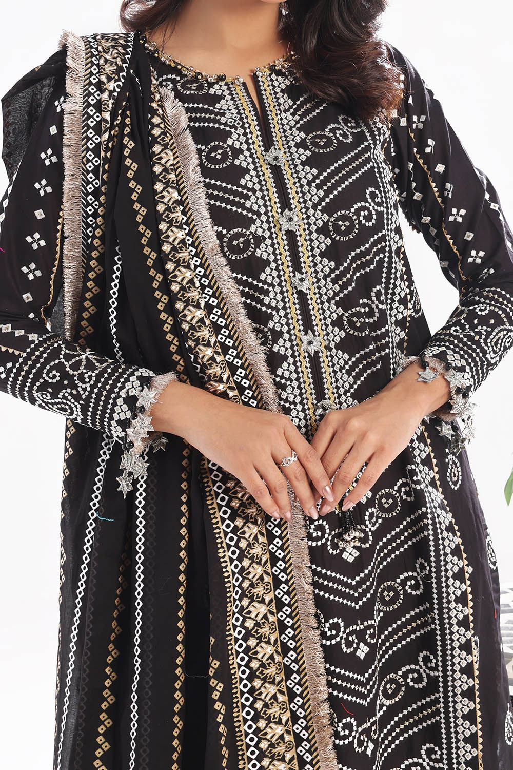 Gul Ahmed | Chunri Lawn 25 | CL-52407 -  Gul Ahmed Ladies Clothes - Original Designer Dress - House of Maryam