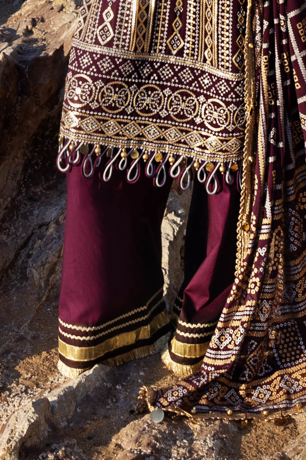 Gul Ahmed | Chunri Lawn 25 | BM-52023 -  Gul Ahmed Ladies Clothes - Original Designer Dress - House of Maryam