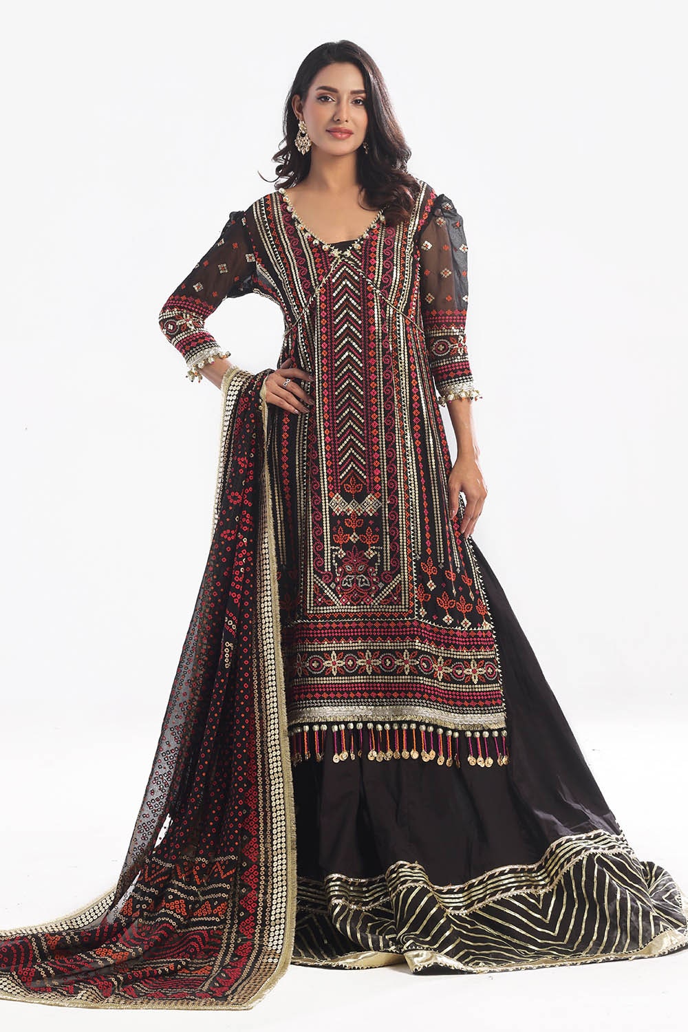 Gul Ahmed | Chunri Lawn 25 | BM-52011 -  Gul Ahmed Ladies Clothes - Original Designer Dress - House of Maryam
