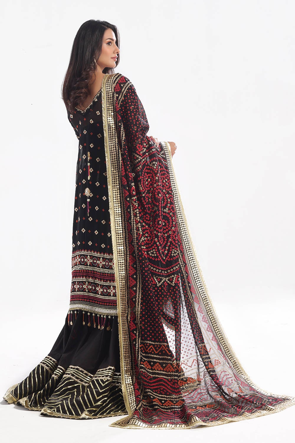 Gul Ahmed | Chunri Lawn 25 | BM-52011 -  Gul Ahmed Ladies Clothes - Original Designer Dress - House of Maryam