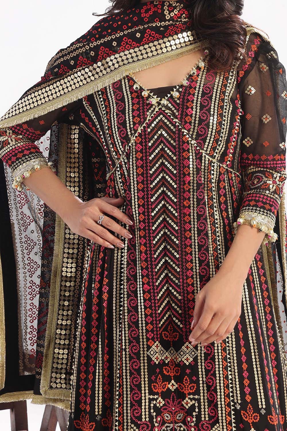 Gul Ahmed | Chunri Lawn 25 | BM-52011 -  Gul Ahmed Ladies Clothes - Original Designer Dress - House of Maryam