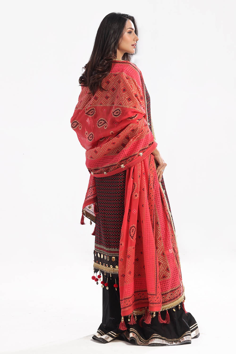 Gul Ahmed | Chunri Lawn 25 | BM-52017 -  Gul Ahmed Ladies Clothes - Original Designer Dress - House of Maryam