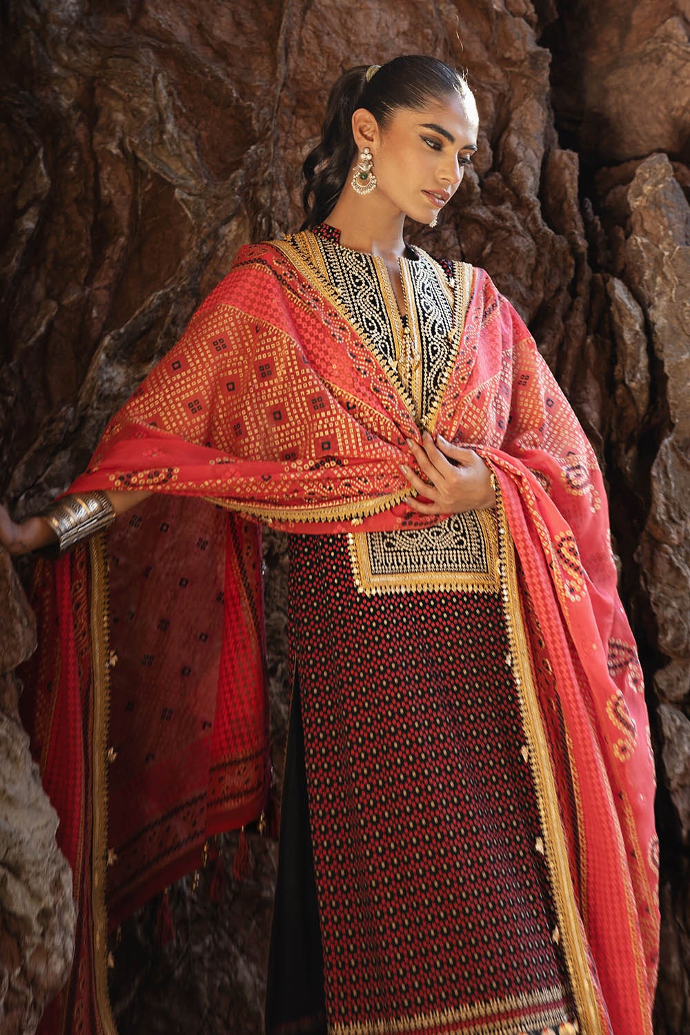 Gul Ahmed | Chunri Lawn 25 | BM-52017 -  Gul Ahmed Ladies Clothes - Original Designer Dress - House of Maryam