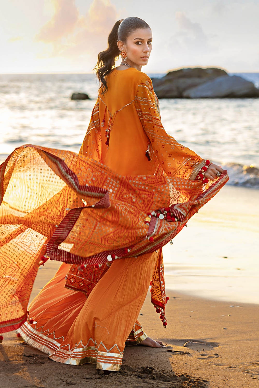 Gul Ahmed | Chunri Lawn 25 | BM-52020 -  Gul Ahmed Ladies Clothes - Original Designer Dress - House of Maryam