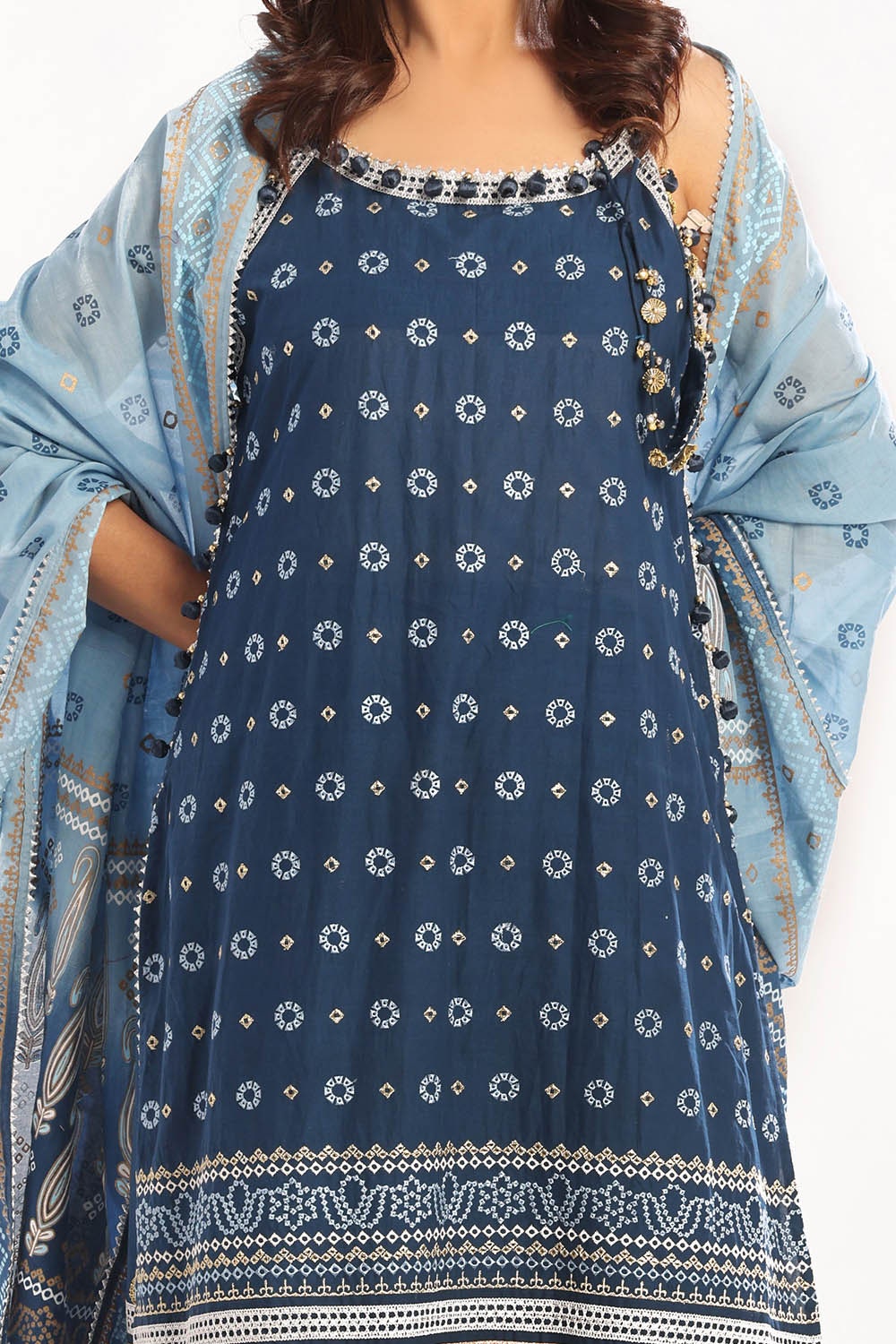 Gul Ahmed | Chunri Lawn 25 | CL-52444 -  Gul Ahmed Ladies Clothes - Original Designer Dress - House of Maryam