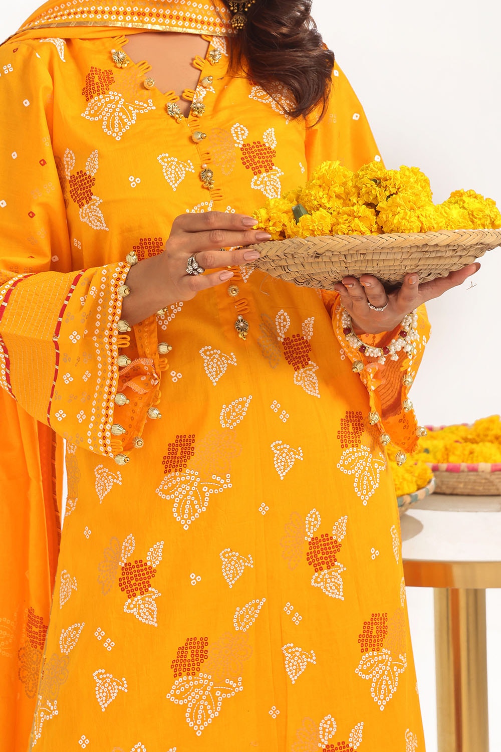 Gul Ahmed | Chunri Lawn 25 | CL-52177 A -  Gul Ahmed Ladies Clothes - Original Designer Dress - House of Maryam