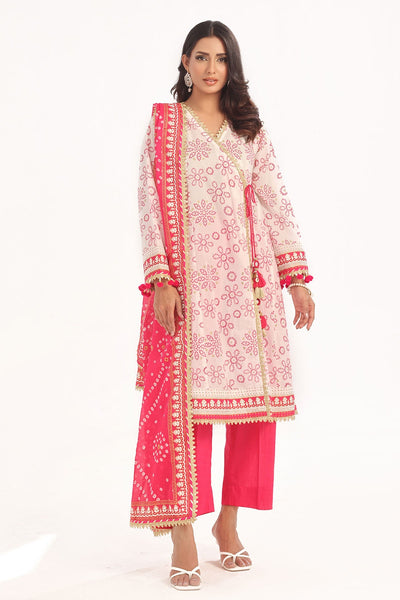 Gul Ahmed | Chunri Lawn 25 | CL-52411 A -  Gul Ahmed Ladies Clothes - Original Designer Dress - House of Maryam