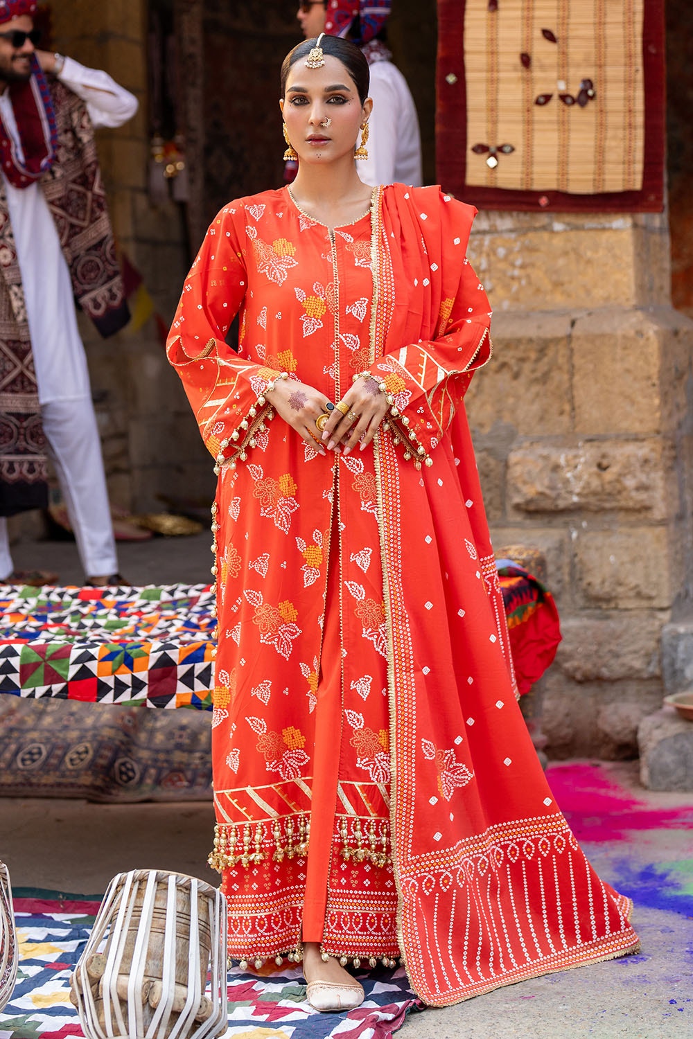 Gul Ahmed | Chunri Lawn 25 | CL-52177 B -  Gul Ahmed Ladies Clothes - Original Designer Dress - House of Maryam