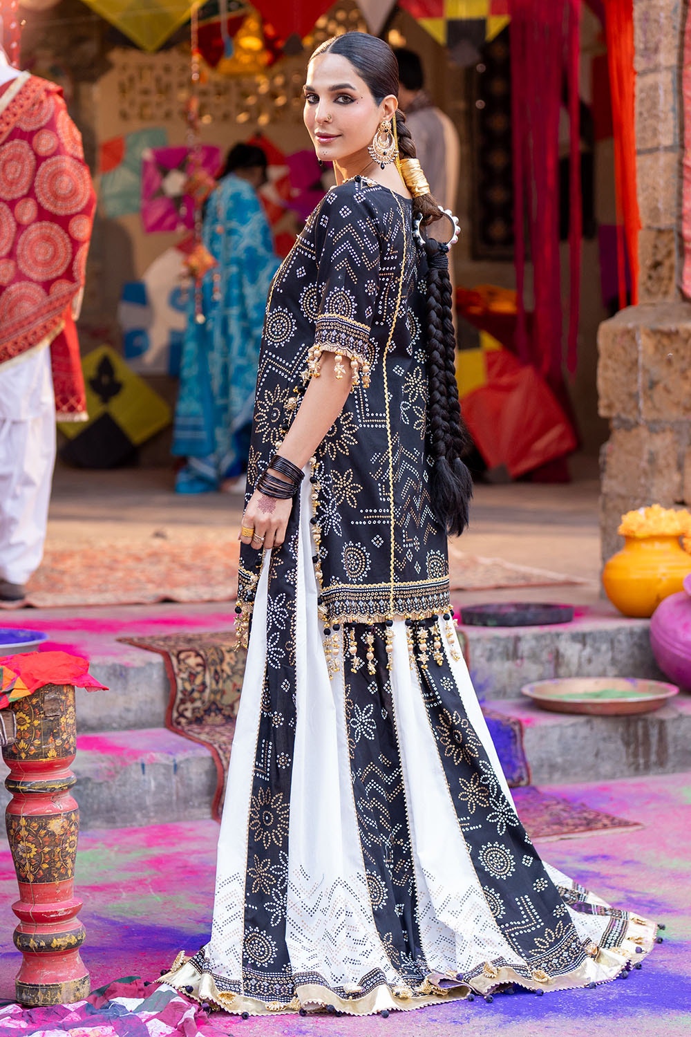 Gul Ahmed | Chunri Lawn 25 | TL-52034 -  Gul Ahmed Ladies Clothes - Original Designer Dress - House of Maryam