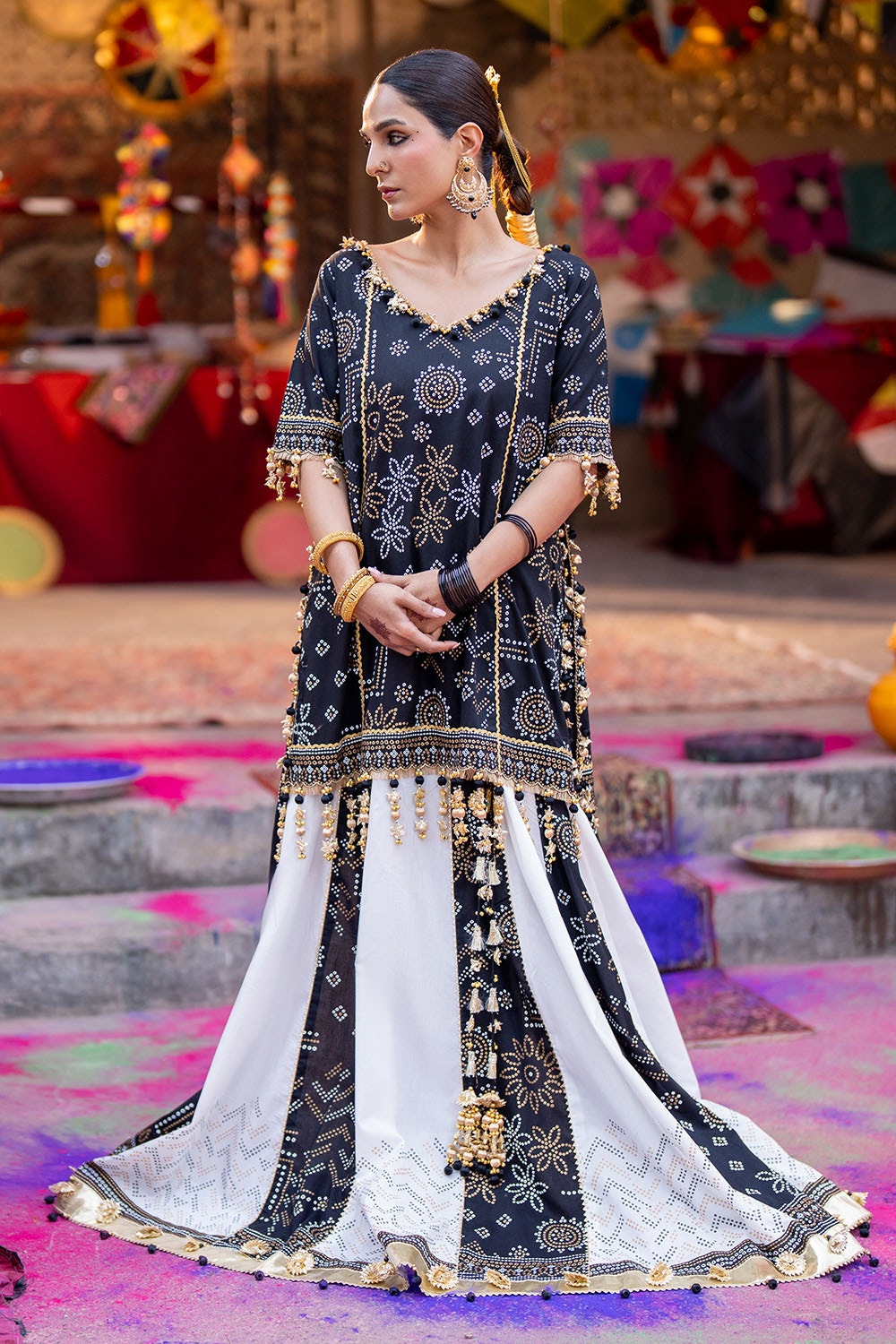 Gul Ahmed | Chunri Lawn 25 | TL-52034 -  Gul Ahmed Ladies Clothes - Original Designer Dress - House of Maryam