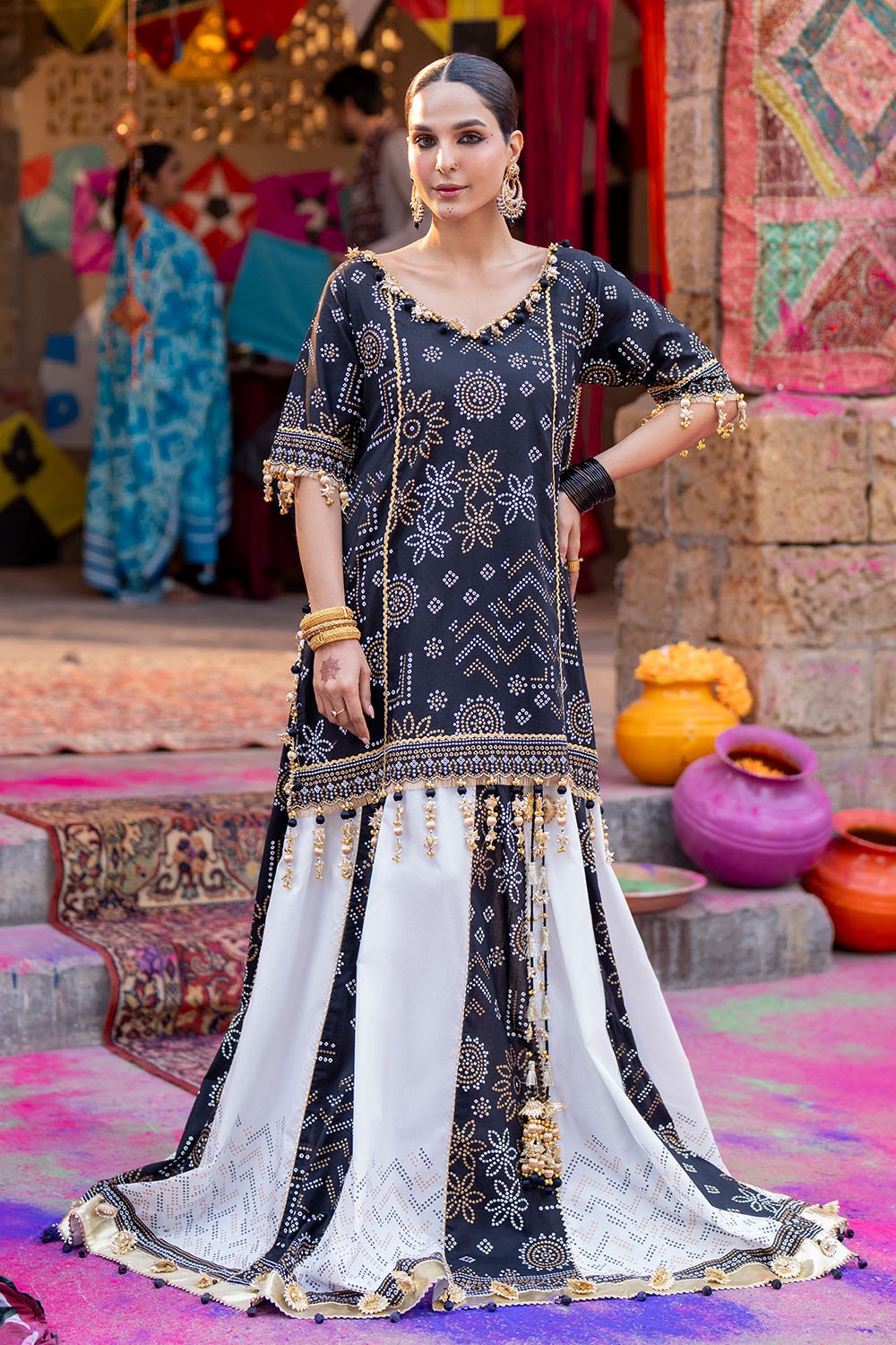 Gul Ahmed | Chunri Lawn 25 | TL-52034 -  Gul Ahmed Ladies Clothes - Original Designer Dress - House of Maryam