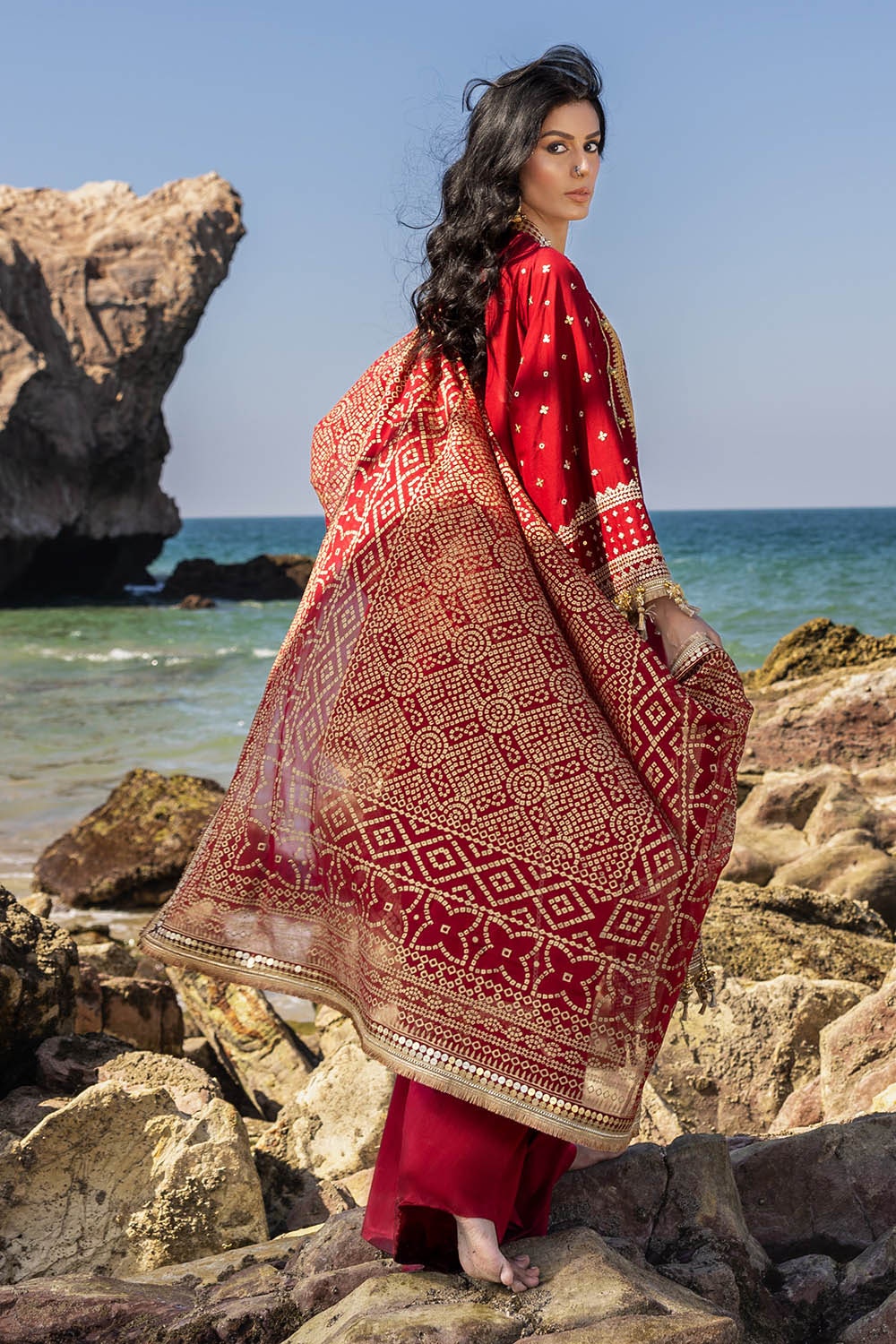 Gul Ahmed | Chunri Lawn 25 | BM-52018 -  Gul Ahmed Ladies Clothes - Original Designer Dress - House of Maryam