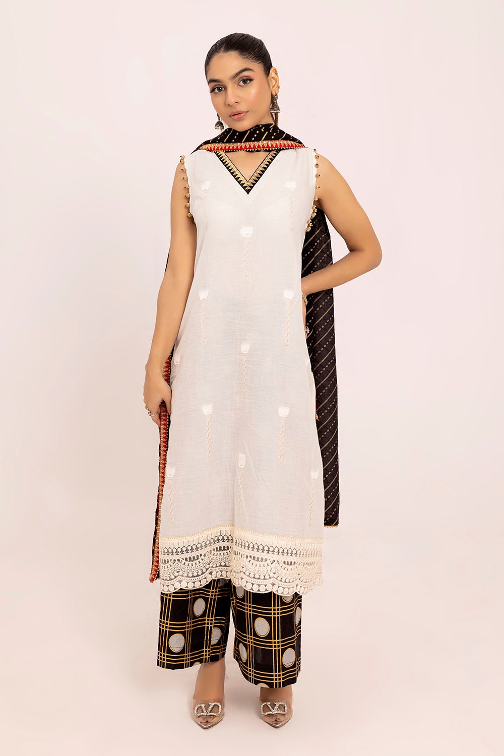 Gul Ahmed | Taara 25 | MJ-42052 -  Gul Ahmed Ladies Clothes - Original Designer Dress - House of Maryam