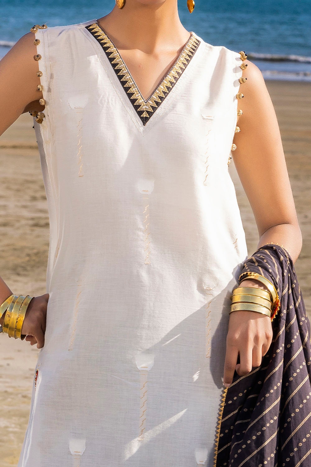 Gul Ahmed | Taara 25 | MJ-42052 -  Gul Ahmed Ladies Clothes - Original Designer Dress - House of Maryam