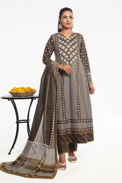 Gul Ahmed | Chunri Lawn 25 | CL-52401 B -  Gul Ahmed Ladies Clothes - Original Designer Dress - House of Maryam