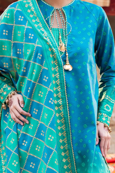 Gul Ahmed | Chunri Lawn 25 | CL-52410 A -  Gul Ahmed Ladies Clothes - Original Designer Dress - House of Maryam
