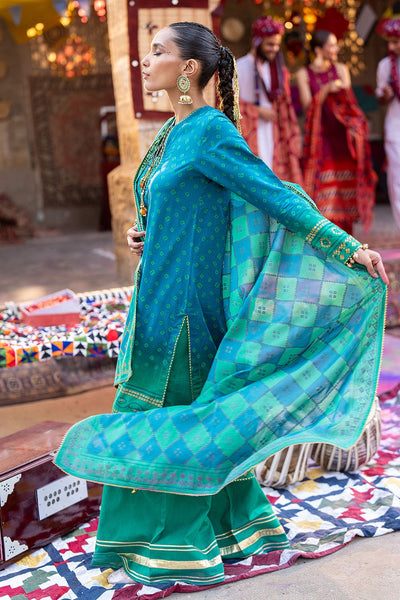 Gul Ahmed | Chunri Lawn 25 | CL-52410 A -  Gul Ahmed Ladies Clothes - Original Designer Dress - House of Maryam