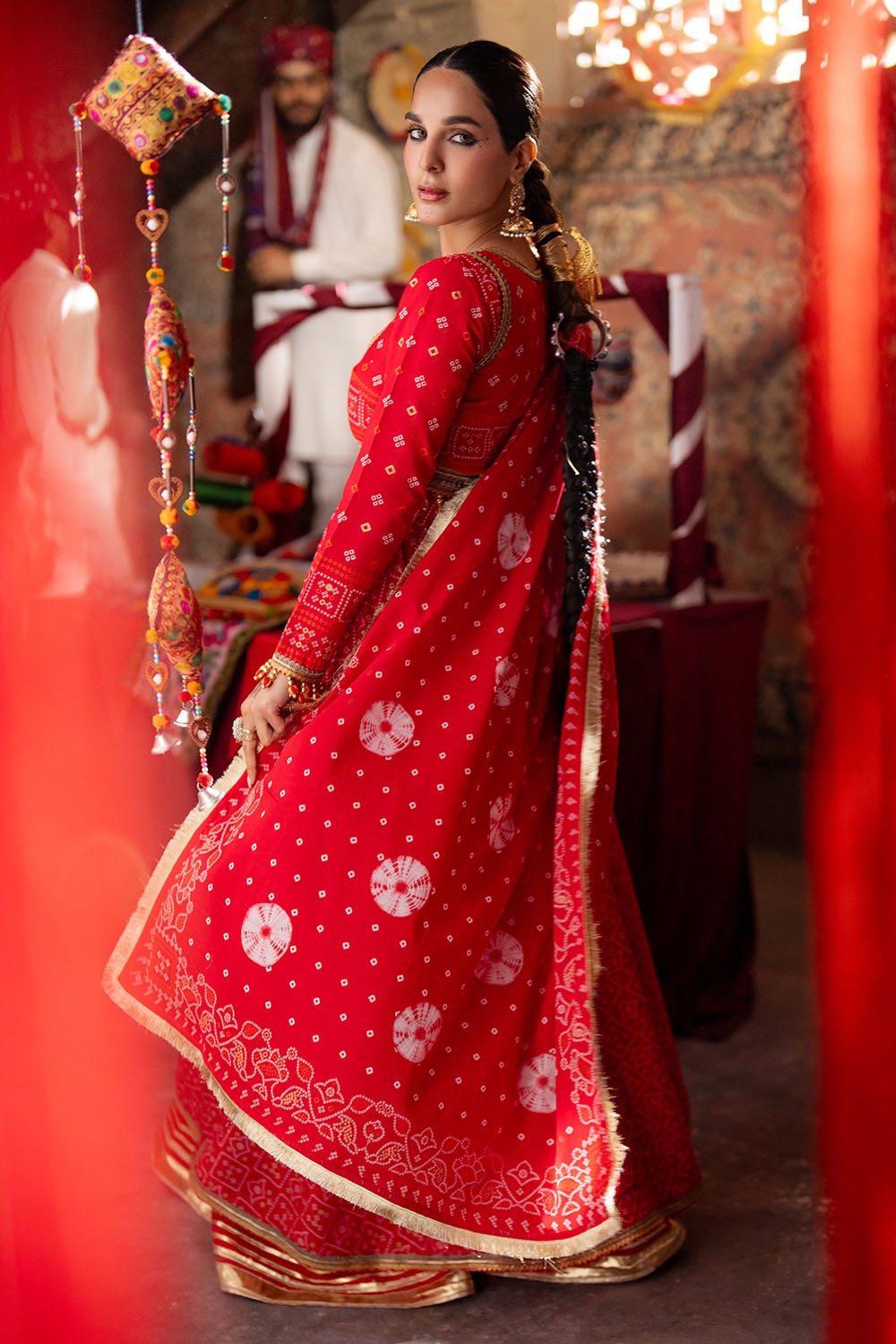 Gul Ahmed | Chunri Lawn 25 | CL-52484 B -  Gul Ahmed Ladies Clothes - Original Designer Dress - House of Maryam