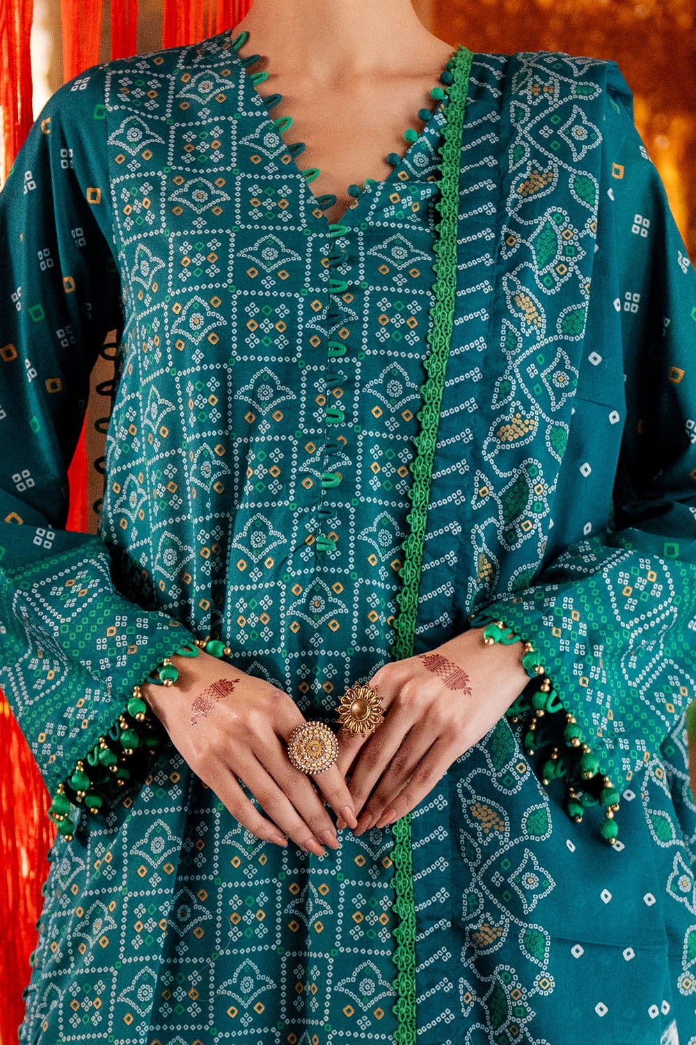 Gul Ahmed | Chunri Lawn 25 | CL-52484 A -  Gul Ahmed Ladies Clothes - Original Designer Dress - House of Maryam
