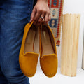 Mustard Loafers by Designer House of Maryam - House of Maryam - Pakistani Designer Ethnic Wear in {{ shop.shopifyCountryName }}