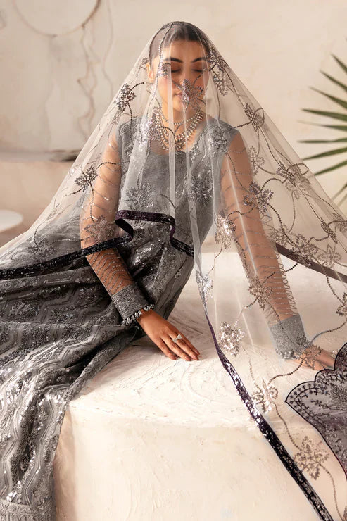 Alizeh | Heer Festive Collection 24 | ZOHAL- V17D07 -  Alizeh Formal - Original Designer Dress - House of Maryam