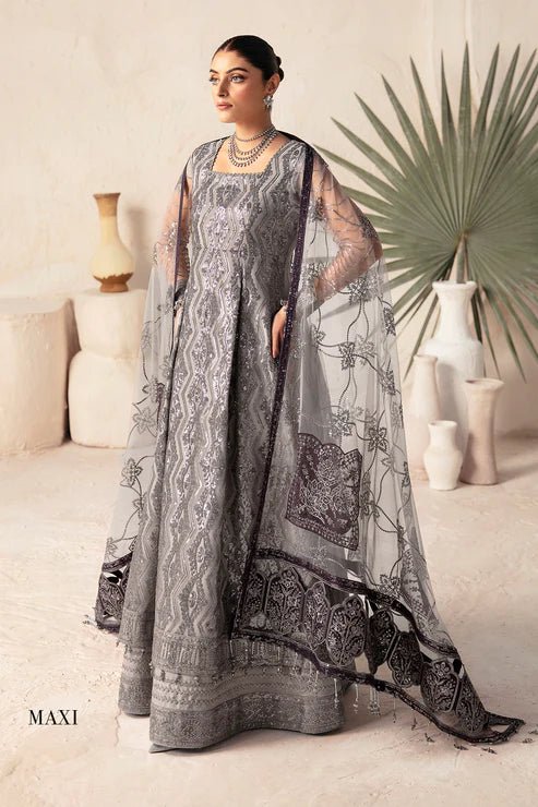 Alizeh | Heer Festive Collection 24 | ZOHAL- V17D07 -  Alizeh Formal - Original Designer Dress - House of Maryam