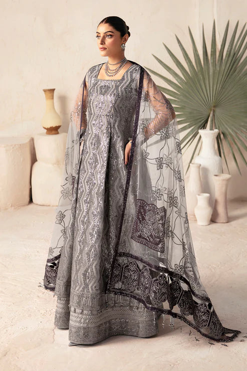 Alizeh | Heer Festive Collection 24 | ZOHAL- V17D07 -  Alizeh Formal - Original Designer Dress - House of Maryam