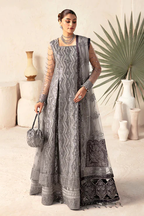 Alizeh | Heer Festive Collection 24 | ZOHAL- V17D07 -  Alizeh Formal - Original Designer Dress - House of Maryam