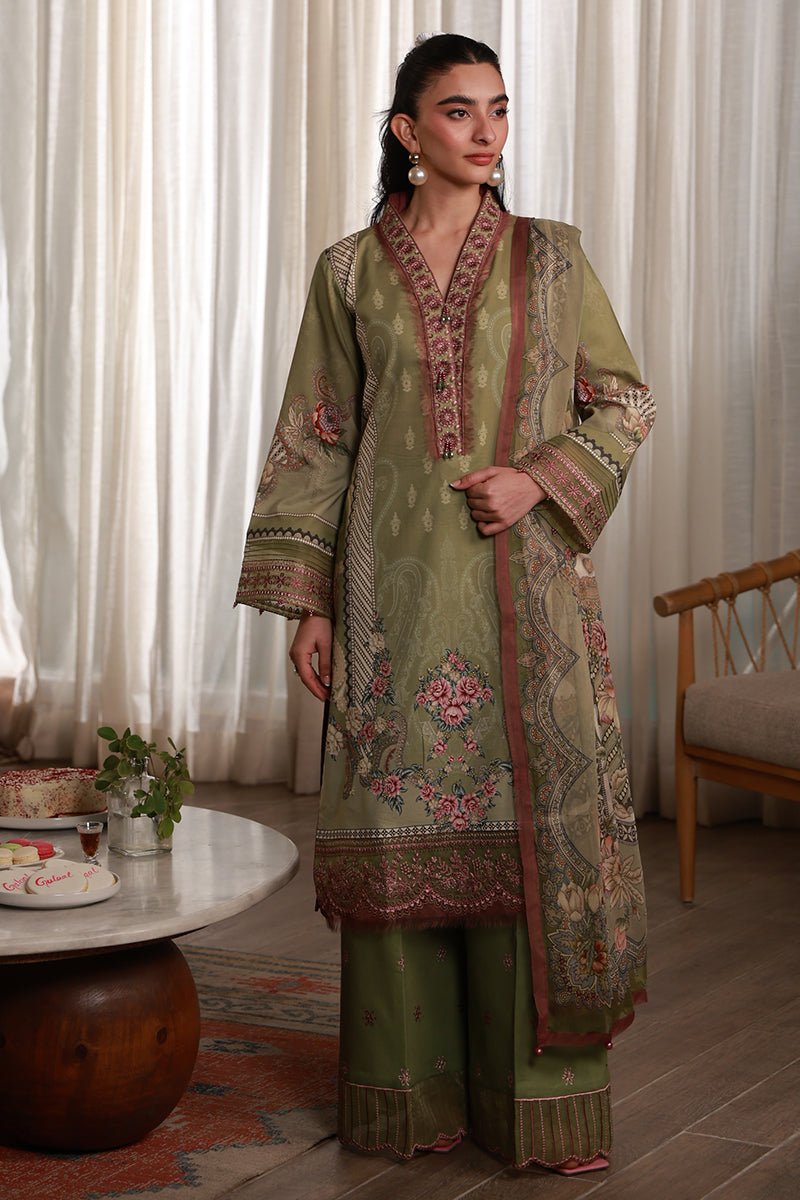 Gulaal | Delia Lawn 26 | Alma-Brand:Gulaal-Type:Ladies Clothes-Mehndi-Lawn-House of Maryam- Buy in UK, USA