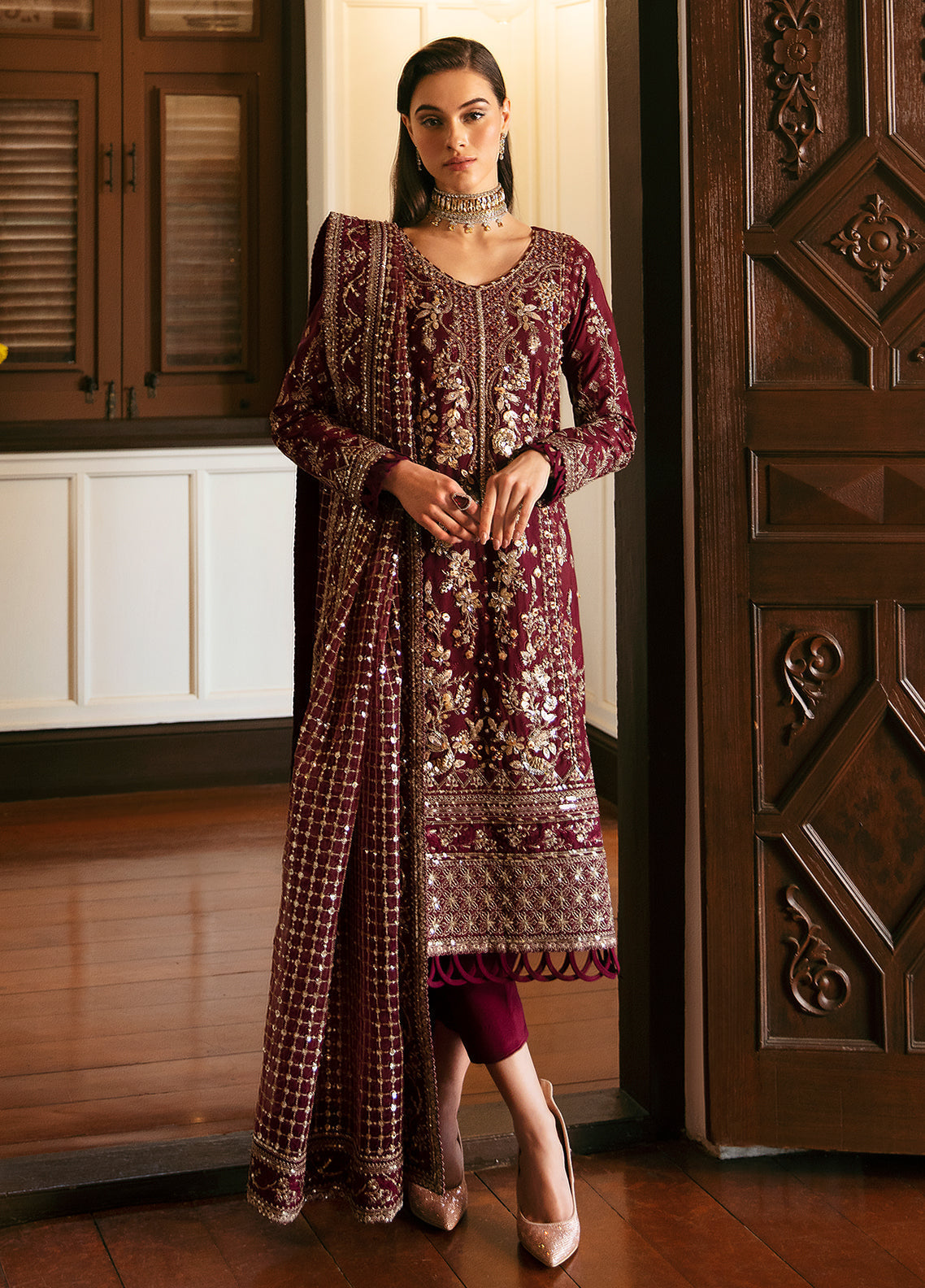 Gulaal | Luxury Pret | VALENTINA (GL-LP-24V1-20) -  Gulaal Formal -  House of Maryam