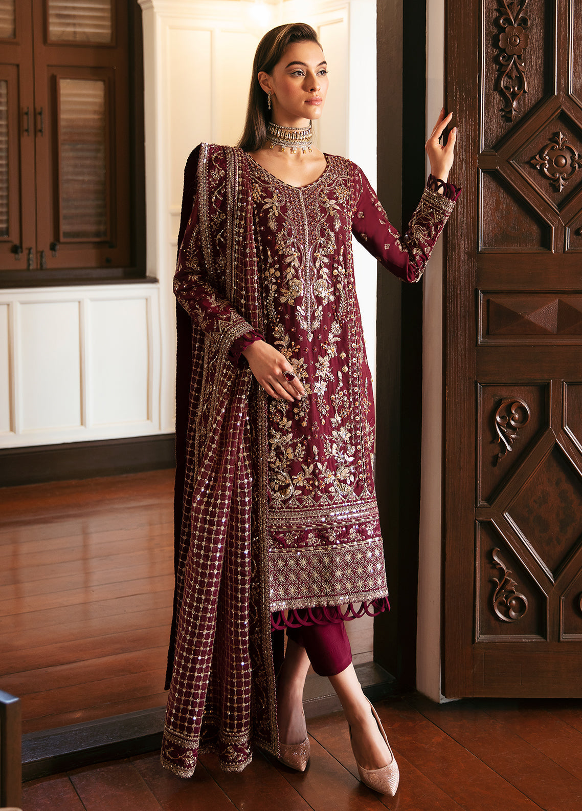 Gulaal | Luxury Pret | VALENTINA (GL-LP-24V1-20) -  Gulaal Formal -  House of Maryam