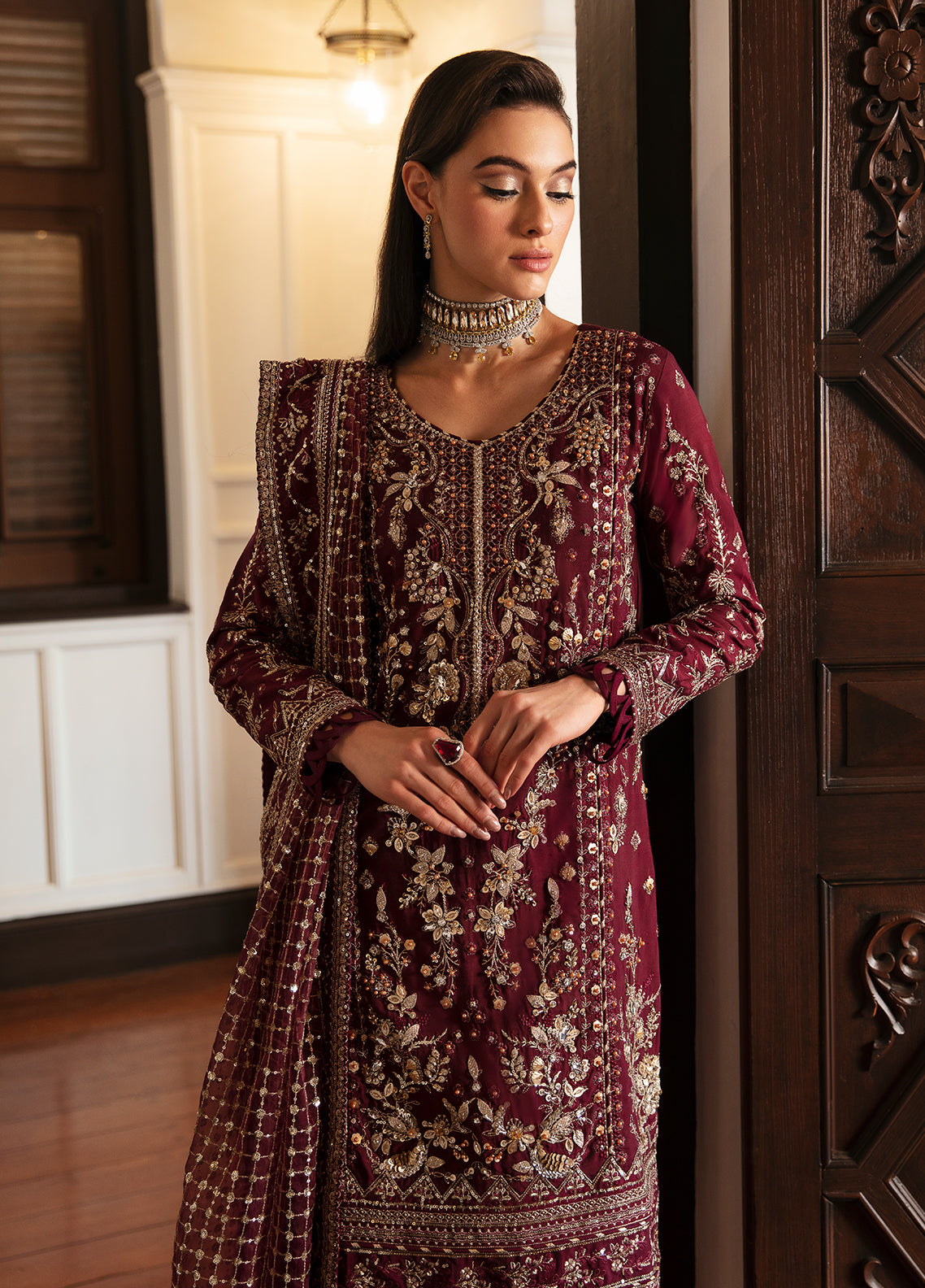 Gulaal | Luxury Pret | VALENTINA (GL-LP-24V1-20) -  Gulaal Formal -  House of Maryam