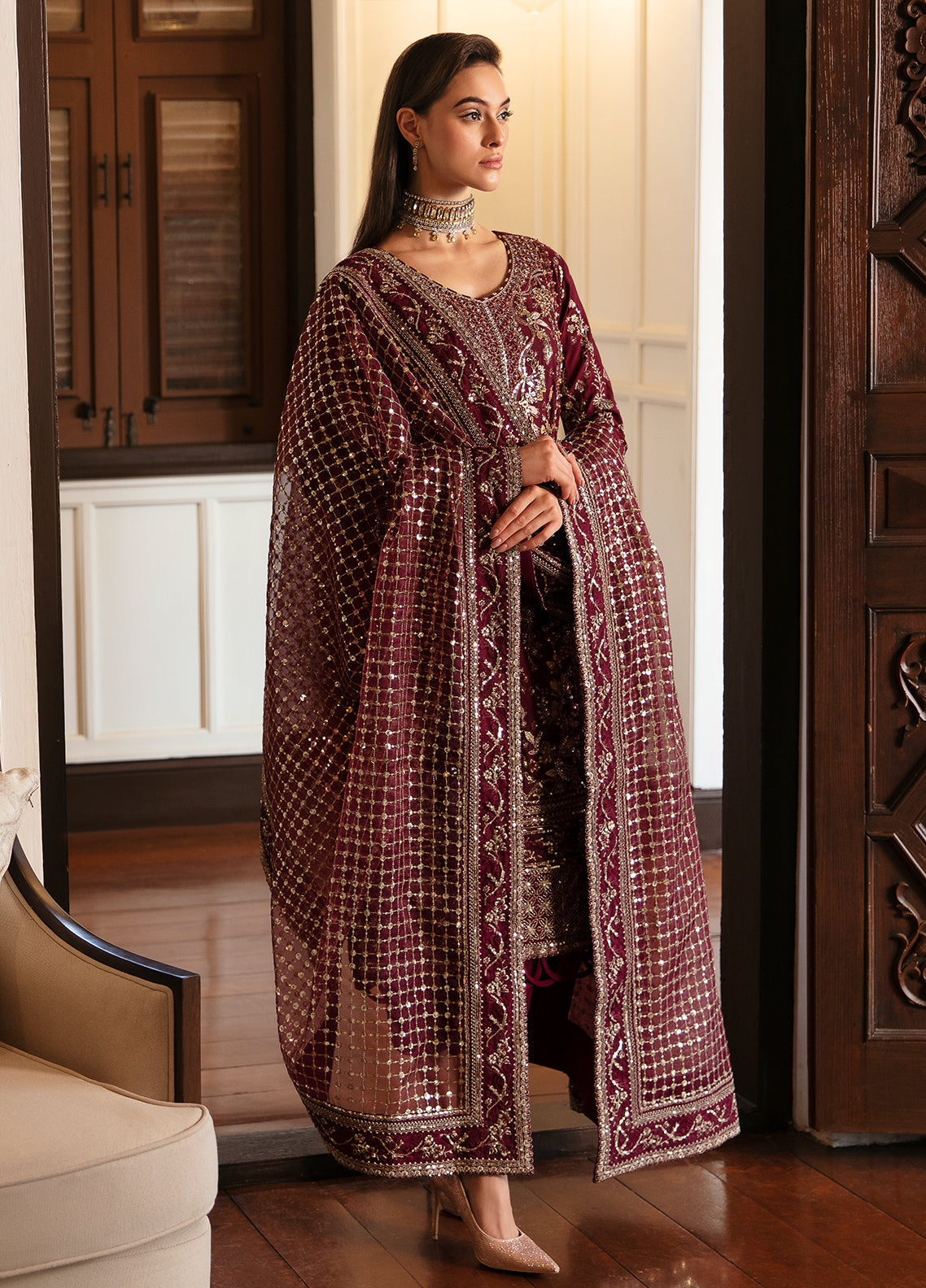 Gulaal | Luxury Pret | VALENTINA (GL-LP-24V1-20) -  Gulaal Formal -  House of Maryam