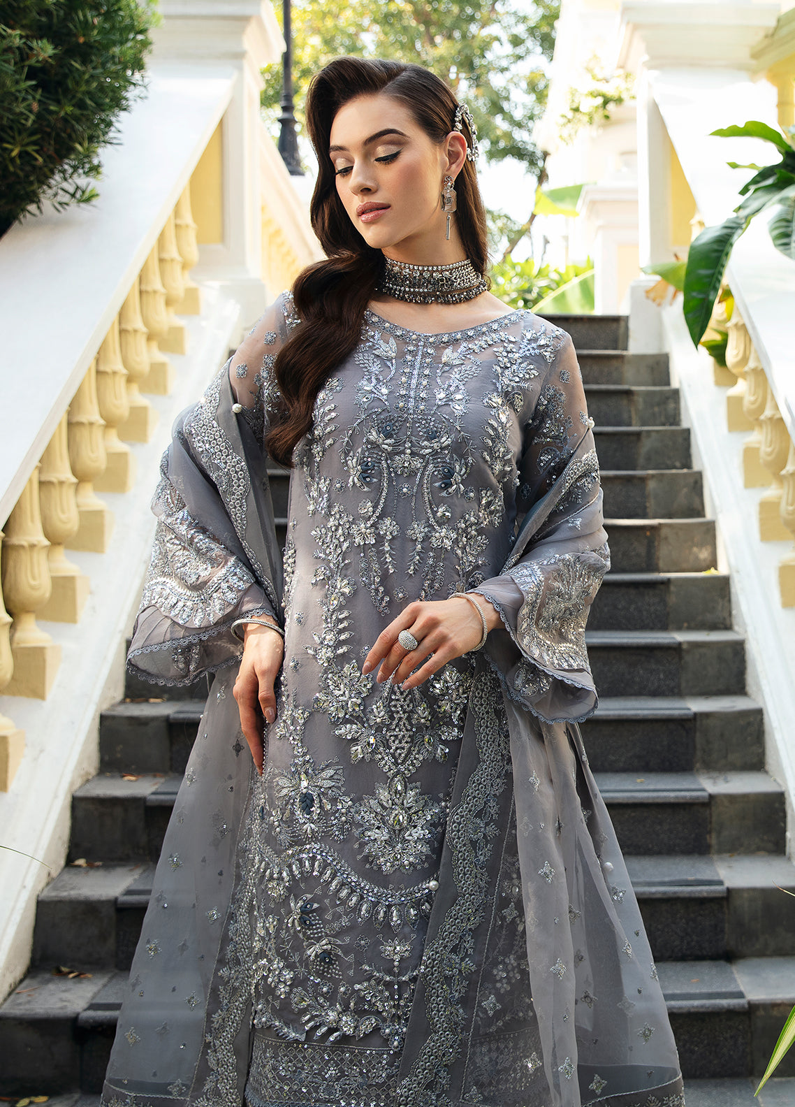 Gulaal | Luxury Pret | AVIANA (GL-LP-24V1-25) -  Gulaal Formal - Original Designer Dress - House of Maryam