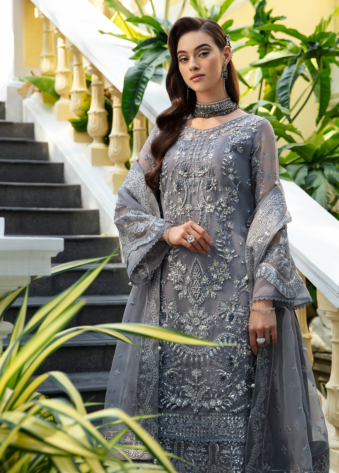 Gulaal | Luxury Pret | AVIANA (GL-LP-24V1-25) -  Gulaal Formal - Original Designer Dress - House of Maryam