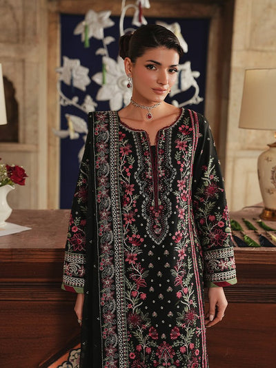 Gulaal | Maisone Luxury Lawn | Aziele-Brand:Gulaal-Type:Ladies Clothes-Black-Lawn-House of Maryam- Buy in UK, USA