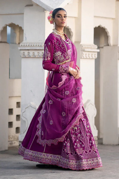 Ittehad | Dilruba Wedding Formals | ESDR77-SUT-PUP -  Ittehad Bridal - Original Designer Dress - House of Maryam