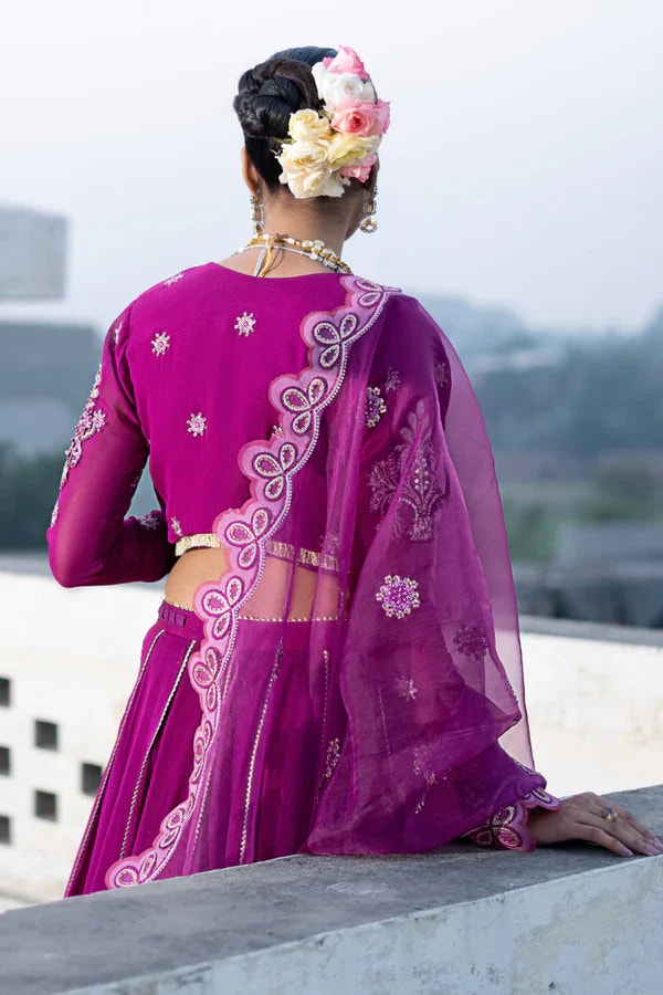 Ittehad | Dilruba Wedding Formals | ESDR77-SUT-PUP -  Ittehad Bridal - Original Designer Dress - House of Maryam