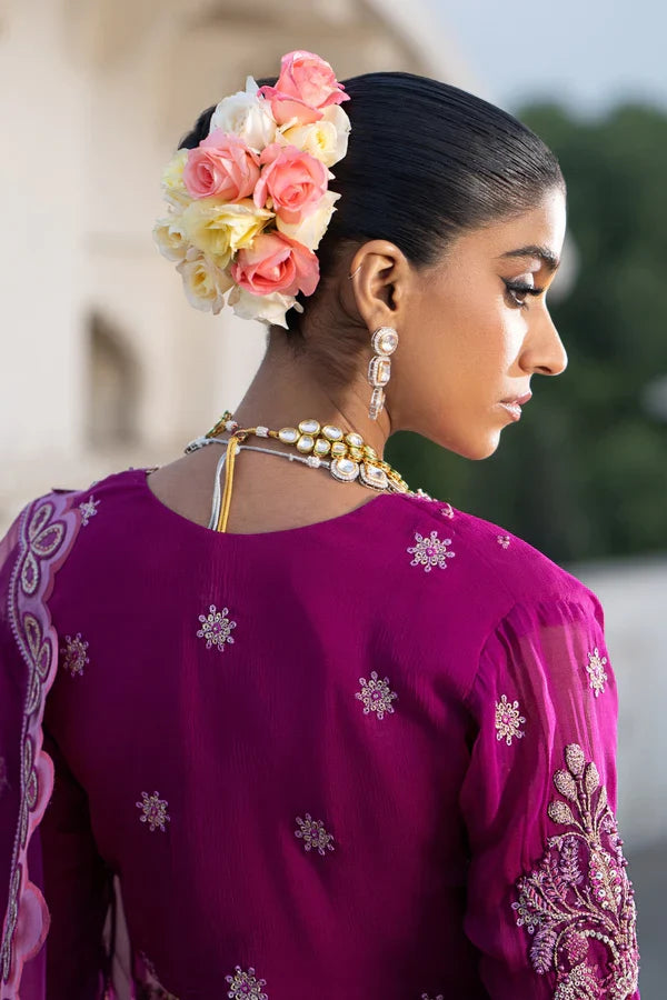 Ittehad | Dilruba Wedding Formals | ESDR77-SUT-PUP -  Ittehad Bridal - Original Designer Dress - House of Maryam